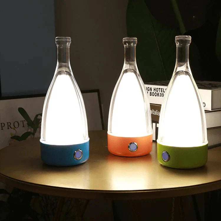 LumiBottle Night Lamp Wine Bottle Shape – Soft Warm Glow for Relaxing Evenings 5