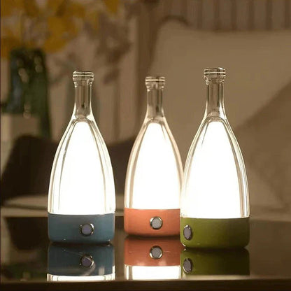 LumiBottle Night Lamp Wine Bottle Shape – Soft Warm Glow for Relaxing Evenings 6