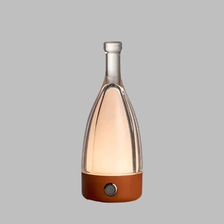 LumiBottle Night Lamp Wine Bottle Shape – Soft Warm Glow for Relaxing Evenings 9