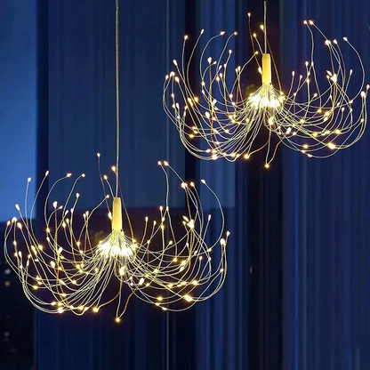 LumiBurst LED Fireworks String Lights – Enchanting Ambiance for Celebrations 1