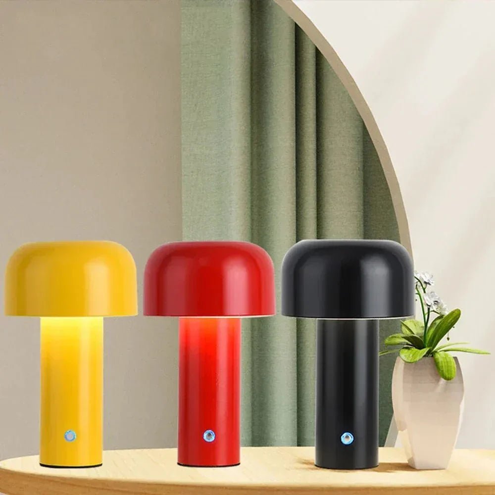 LumiShroom Wireless Table Lamp – Elegant Glow for Cozy Spaces 3