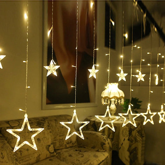 LumiSter LED Light Curtain 3.5M – Magical Outdoor Fairy Lights Display 0
