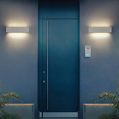 Luminor Minimalistic Outdoor Wall Lamp – Stylish Up Down Lighting for Modern Spaces 5