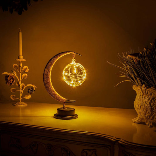 Lunaire Table Lamp – Enchanting Glow for Cozy Spaces 0