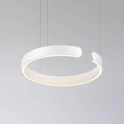 LuxeNova Black Pendant Light – Sleek Design with Warm Ambiance 11