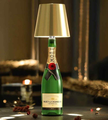 Luxe LED Bottle Lamp – Unique Lighting for Cozy Ambiance 4