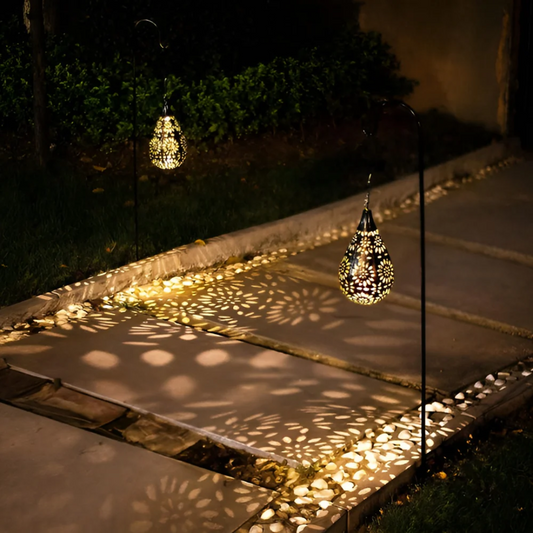Luxe Solar Outdoor Lamp – Elegant Garden Illumination 0