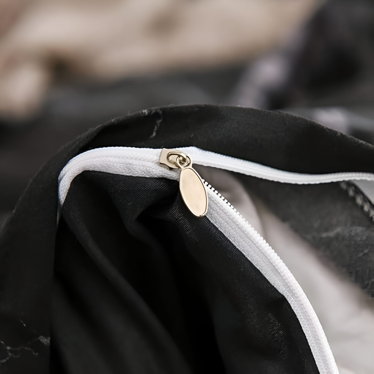 Luxury Black Marble Duvet Cover Set – Transform Your Bedroom With Chic Elegance 2