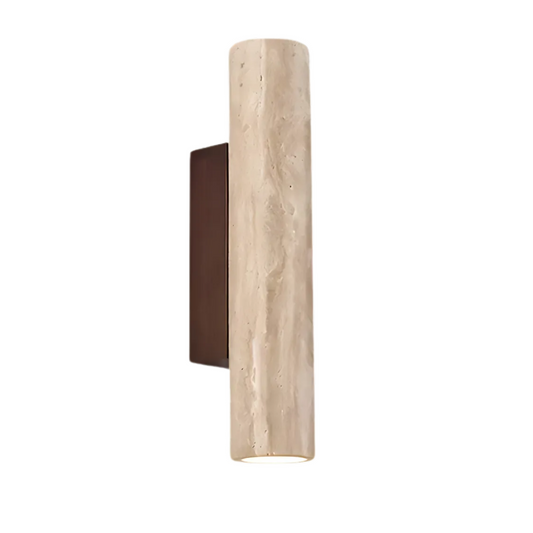 Marble LED Wall Lamp – Elegant Lighting with Wabi Sabi Charm 1