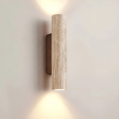 Marble LED Wall Lamp – Elegant Lighting with Wabi Sabi Charm 2