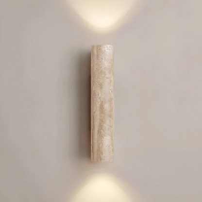 Marble LED Wall Lamp – Elegant Lighting with Wabi Sabi Charm 3