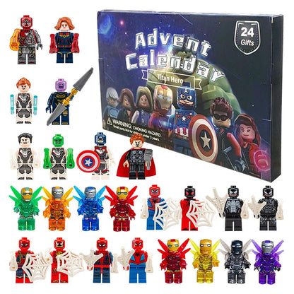 Marvel Advent Calendar Box – 24 Unique Action Figures for Festive Fun 8
