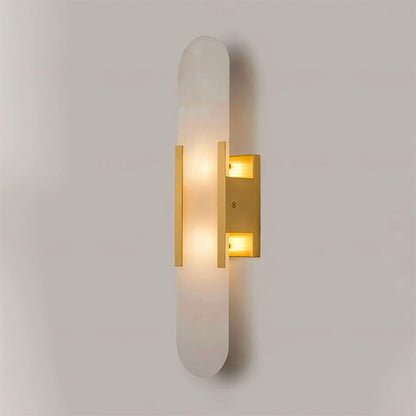 Melange Elongated Alabaster Wall Lamp – Elegant Sconce Lighting for Timeless Ambiance 10