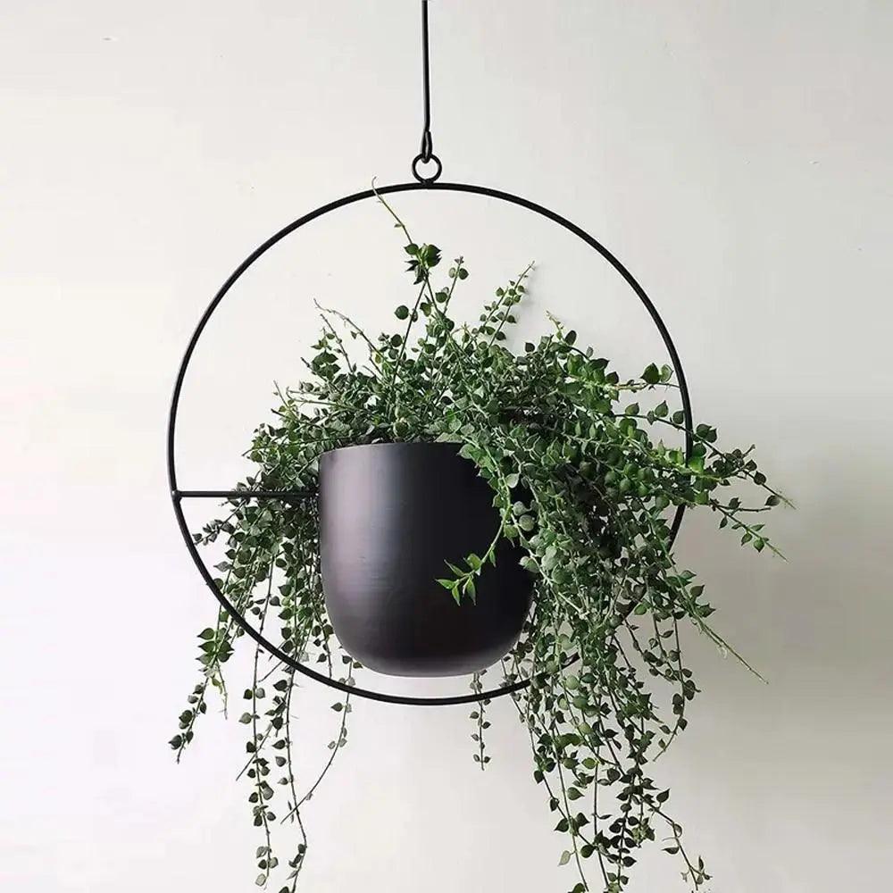 Metal Hanging Planter with Chain – Create Stunning Vertical Gardens Effortlessly 2