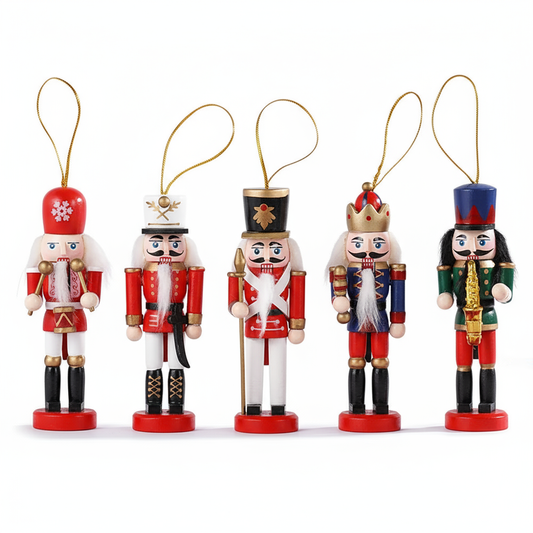 Mini Nutcracker Set – Unique Figures for Festive Decor 1