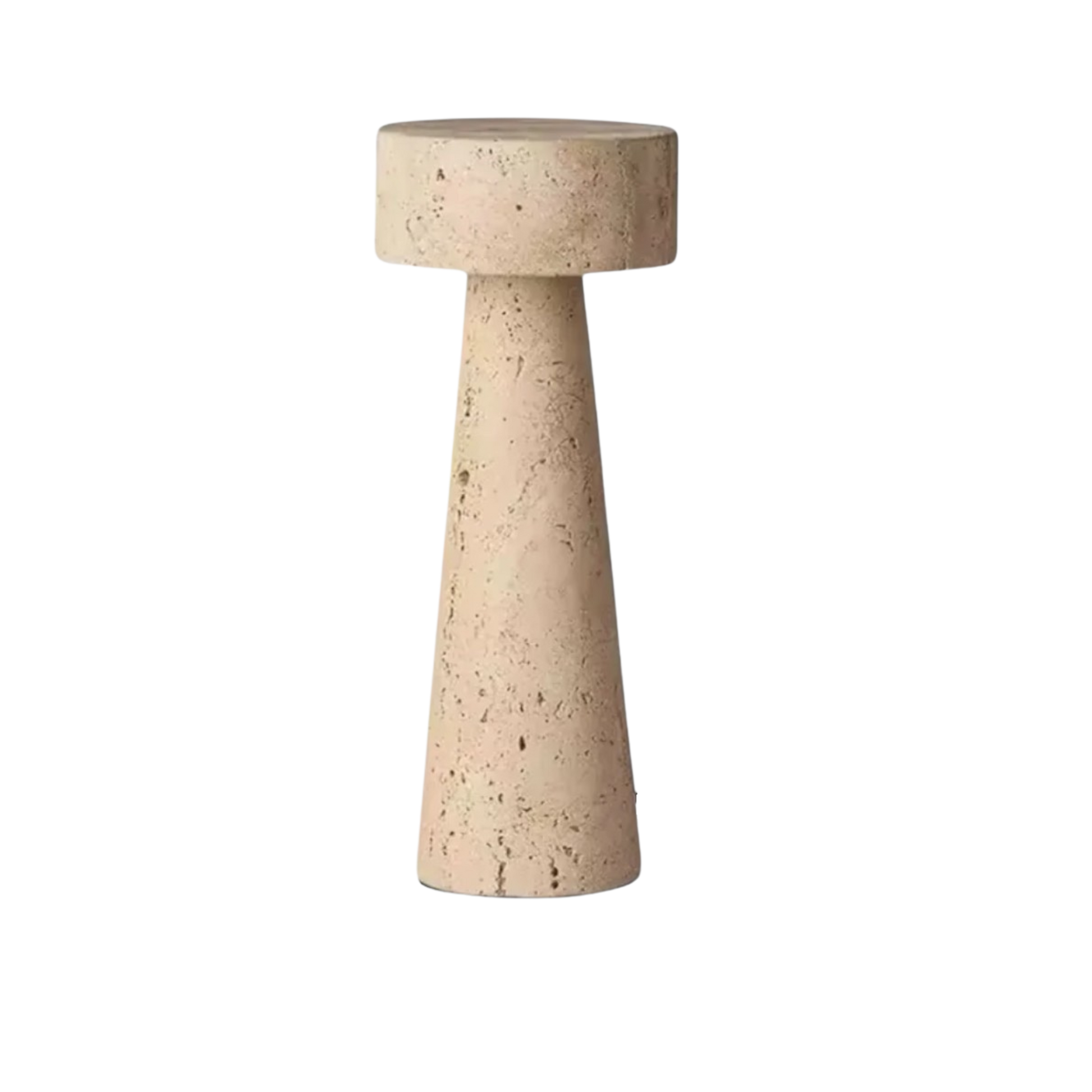 Minimalist Table Lamp Natural Stone Pillar – Elegant Design for Cozy Spaces 0