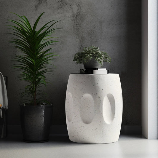 Modern Concrete Side Table – Effortless Style for Any Setting 0