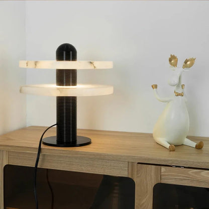 Modern Designer Marble Table Lamp – Elegant Lighting for Any Room 3