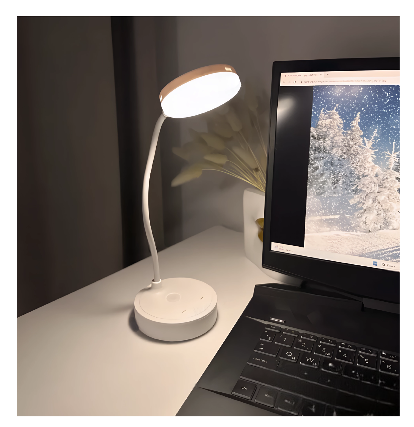 Modern LED Desk Lamp – Compact Illumination for Cozy Spaces 4