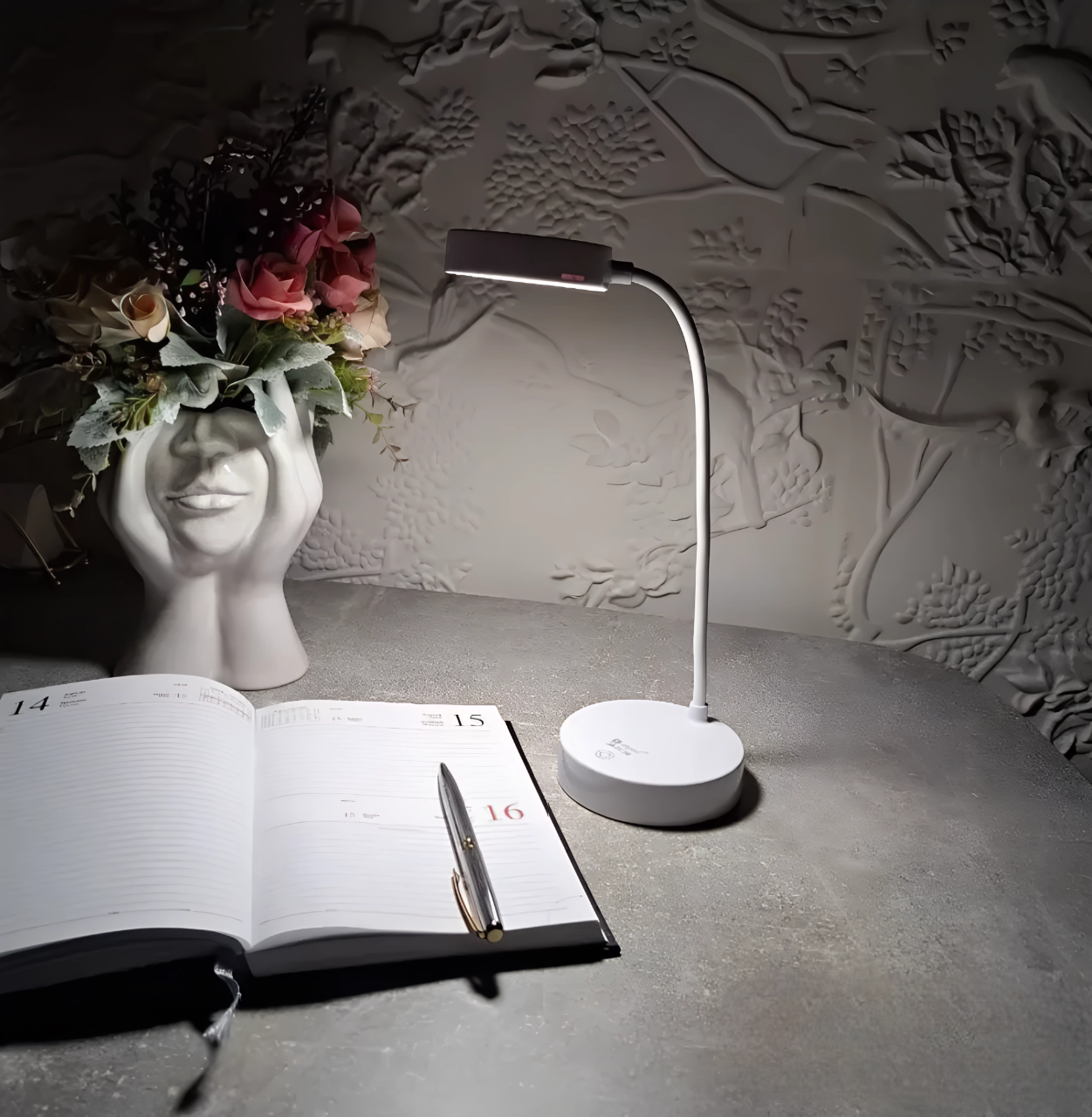 Modern LED Desk Lamp – Compact Illumination for Cozy Spaces 6