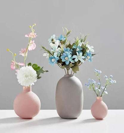 Modern Nordic Ceramic Vase – Unique Art Piece for Elegant Spaces 0