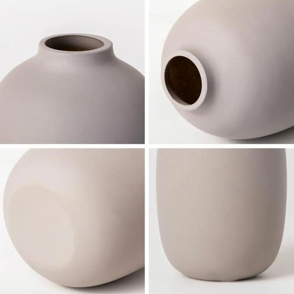 Modern Nordic Ceramic Vase – Unique Art Piece for Elegant Spaces 3