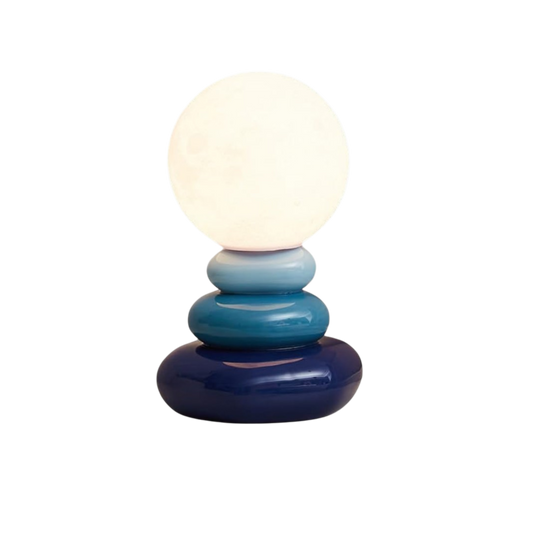 Modern Table Lamp Stone Blue – Stylish Design for Relaxing Atmosphere 0
