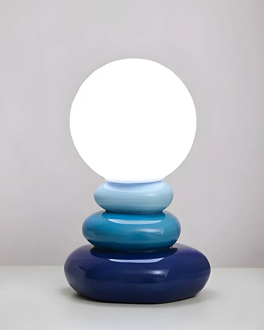 Modern Table Lamp Stone Blue – Stylish Design for Relaxing Atmosphere 1