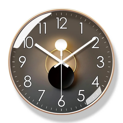 Modern Wall Clock Zynir – Elegant Timepiece for Serene Spaces 0