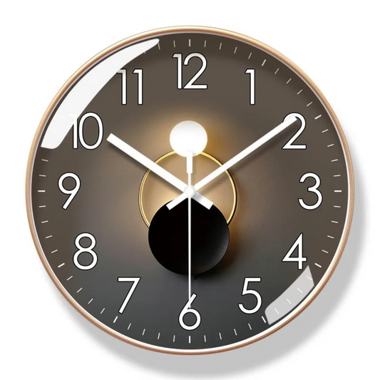 Modern Wall Clock Zynir – Elegant Timepiece for Serene Spaces 0