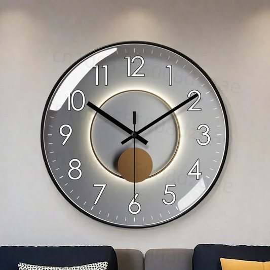 Modern Wall Clock Zynir – Elegant Timepiece for Serene Spaces 1
