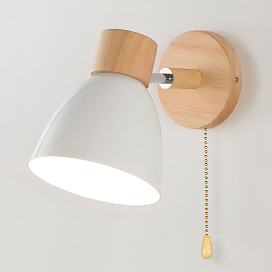 Modern Wall Lamp Jandiel – Scandinavian Wood Design for Inviting Spaces 0