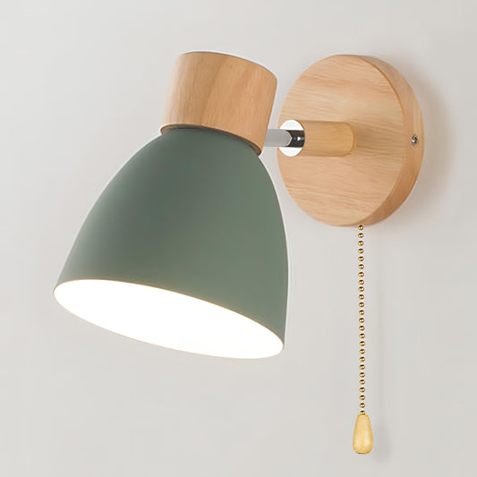 Modern Wall Lamp Jandiel – Scandinavian Wood Design for Inviting Spaces 1