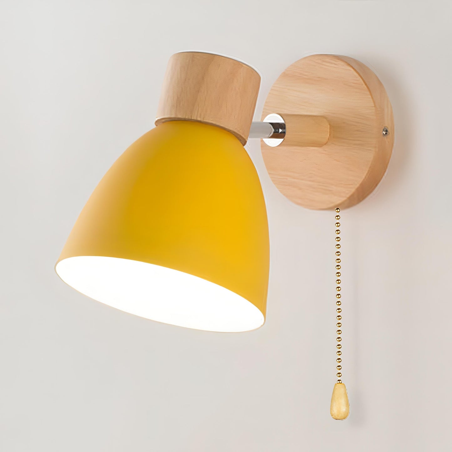 Modern Wall Lamp Jandiel – Scandinavian Wood Design for Inviting Spaces 4