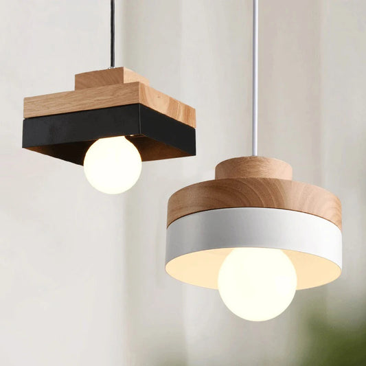 Modern Wooden Crown Chandelier – Elegant Illumination for Cozy Spaces 1