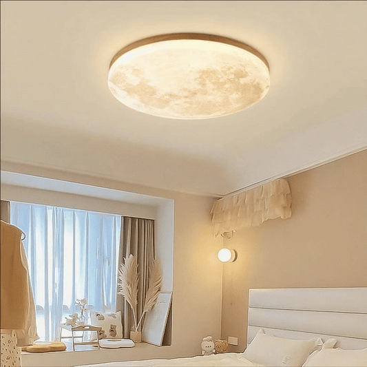 Moon Round Ceiling Lamp – Stylish LED Illumination for Every Space 1