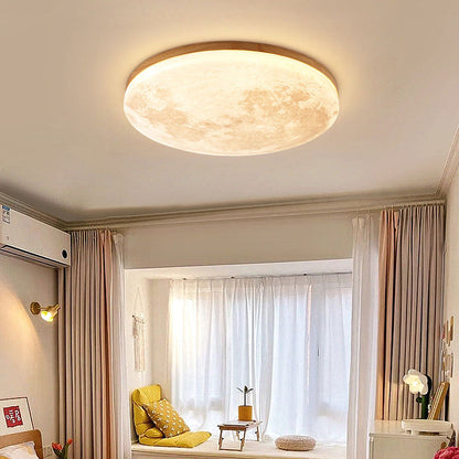 Moon Round Ceiling Lamp – Stylish LED Illumination for Every Space 7