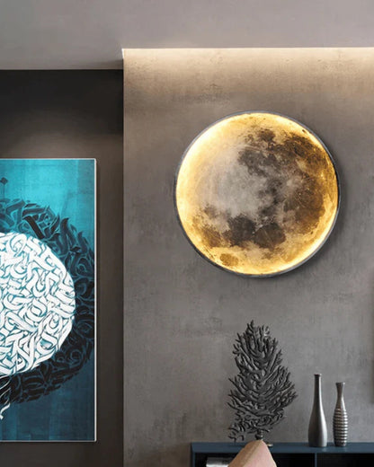 Moonlight Wall Lamp Round – Enchanting Glow for Cozy Spaces 3