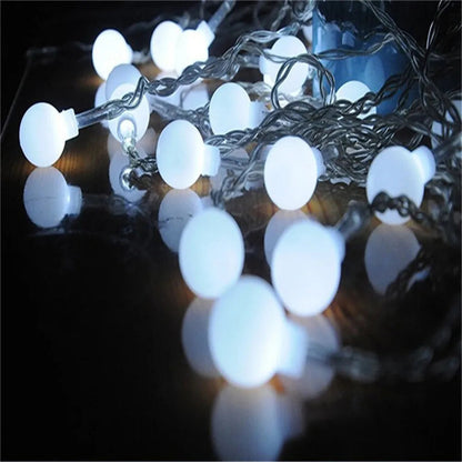 Multicolor LED Ball Christmas Lights – Create Joyful Celebrations with Vibrant Colors 0