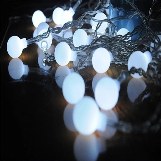 Multicolor LED Ball Christmas Lights – Create Joyful Celebrations with Vibrant Colors 0