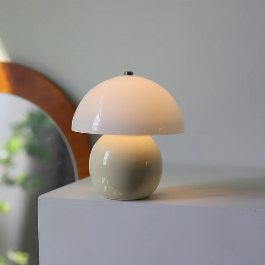 Mushroom Ceramic Table Lamp – Whimsical Glow for Delightful Spaces 0