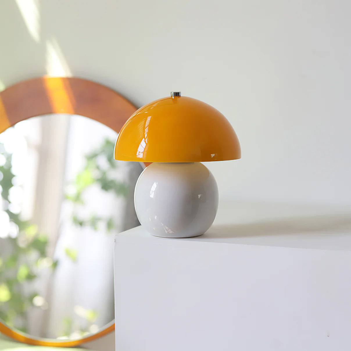 Mushroom Ceramic Table Lamp – Whimsical Glow for Delightful Spaces 2