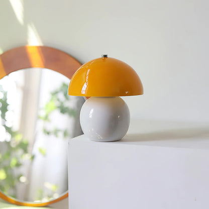 Mushroom Ceramic Table Lamp – Whimsical Glow for Delightful Spaces 2