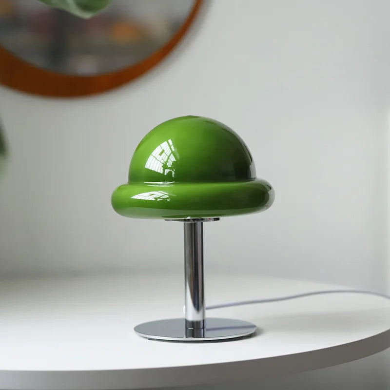 Mushroom Table Lamp – Cozy Mid-Century Glow for Any Space 10