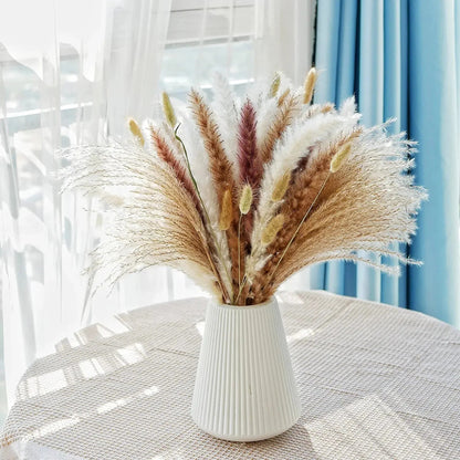 Natural Dried Pampas Grass Bouquet – Chic Floral Accent for Elegant Spaces 12