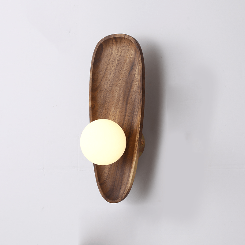 Natural Wooden Wall Lamp – Cozy Illumination for Any Room 5