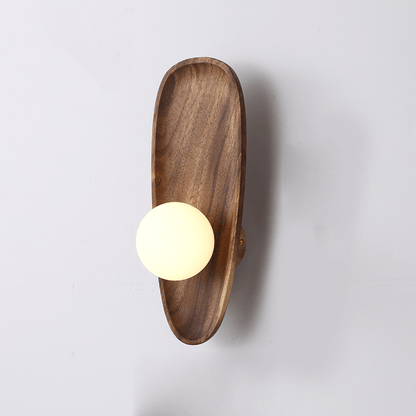 Natural Wooden Wall Lamp – Cozy Illumination for Any Room 5