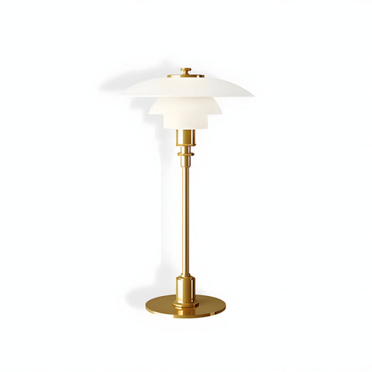 NordGlowy LED Table Lamp – Stylish Glass Shade for Cozy Ambiance 1