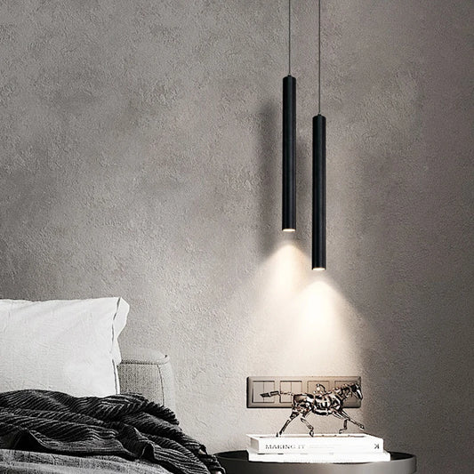 Nordic Black Pendant Lamp – Sleek Illumination for Modern Spaces 0