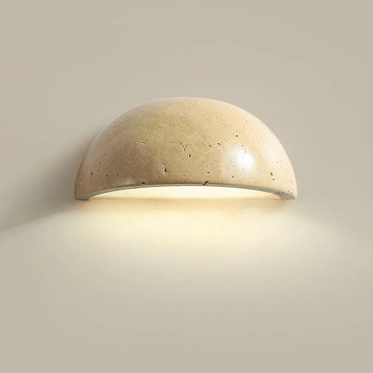 Nordic Design Semi-Circular Wall Light – Elegant Accent for Cozy Ambience 0